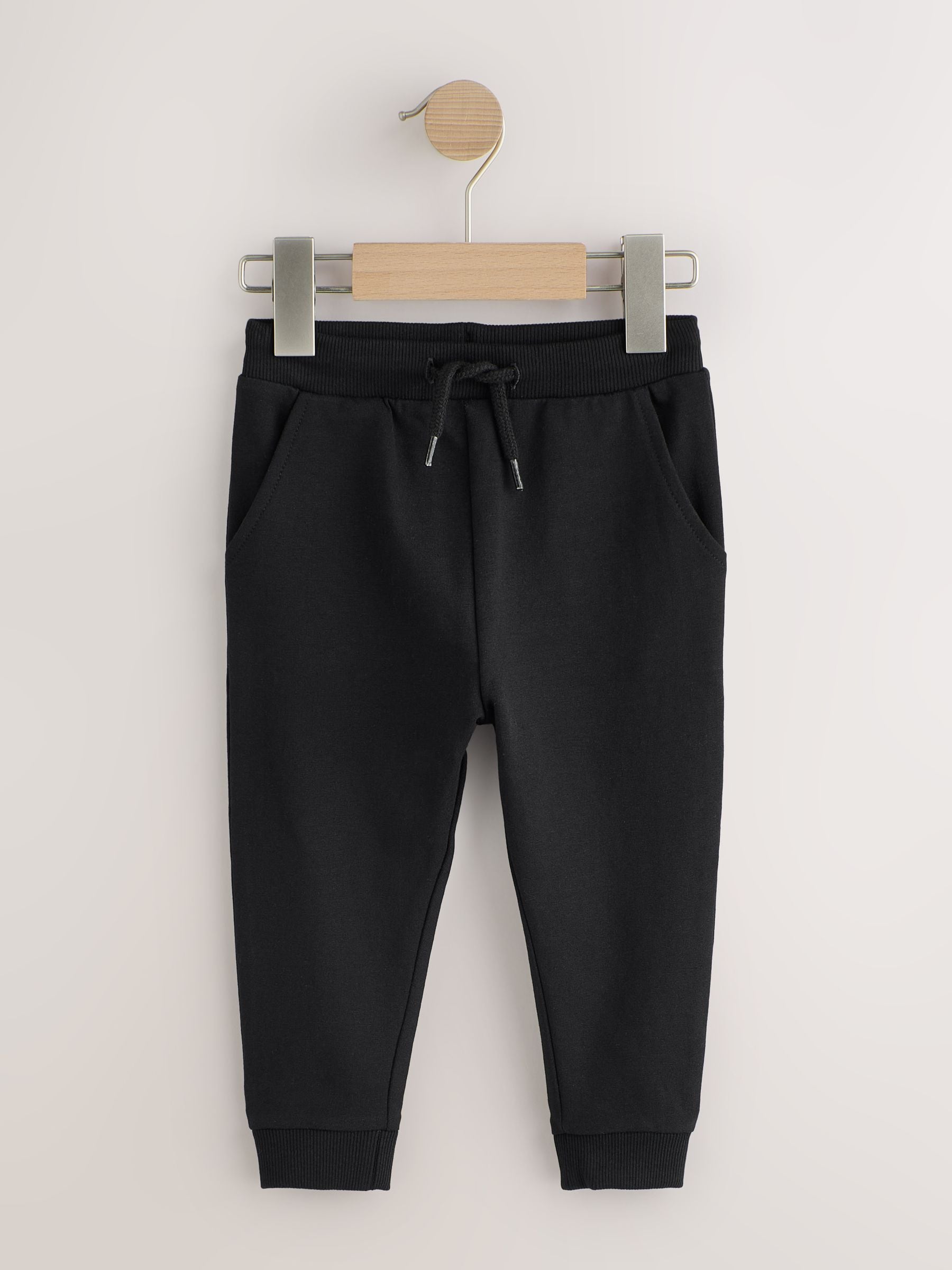 Dsiney Kidz - Black/Grey Super Skinny Joggers 3 Pack (3mths-7yrs) image 5