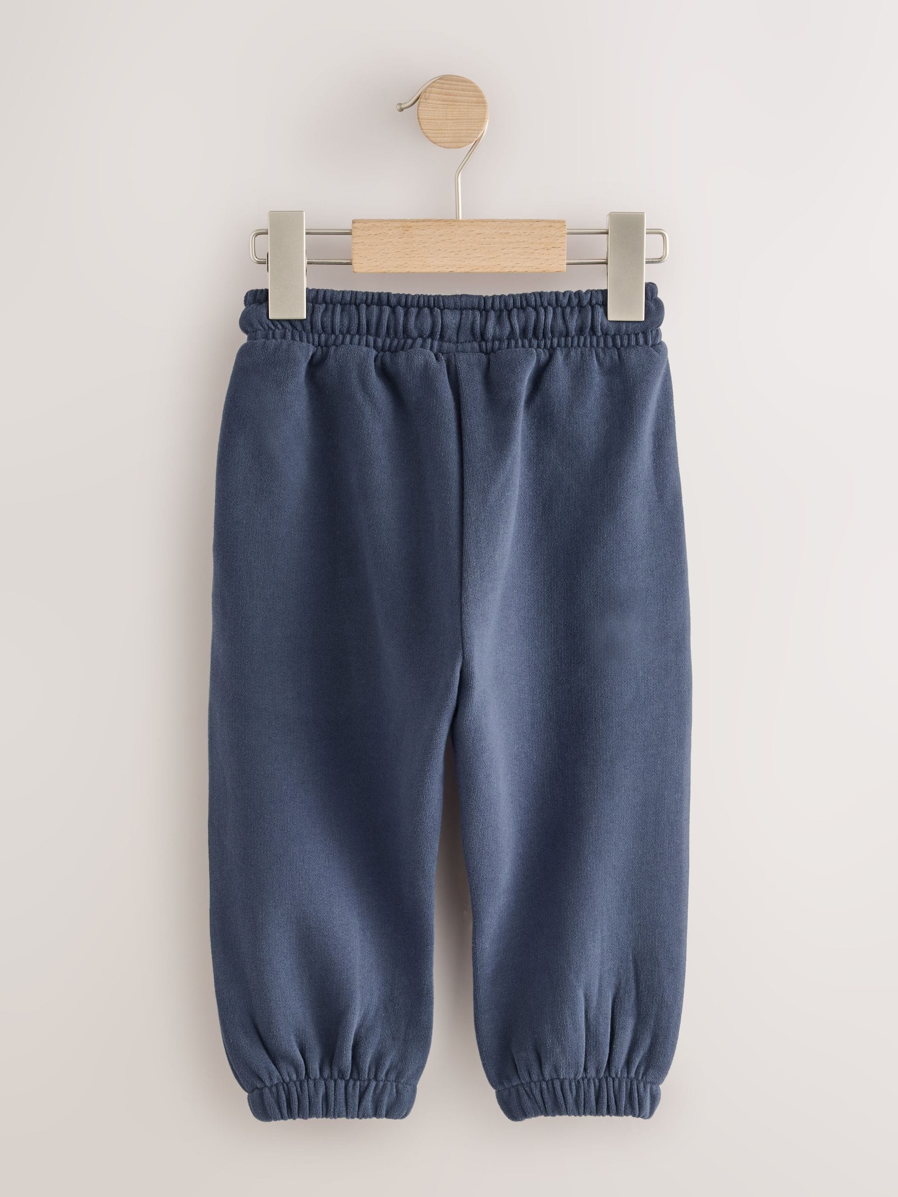 Dsiney Kidz - Black/Grey Regular Fit Soft Touch Jersey Joggers (3mths-7yrs) image 5