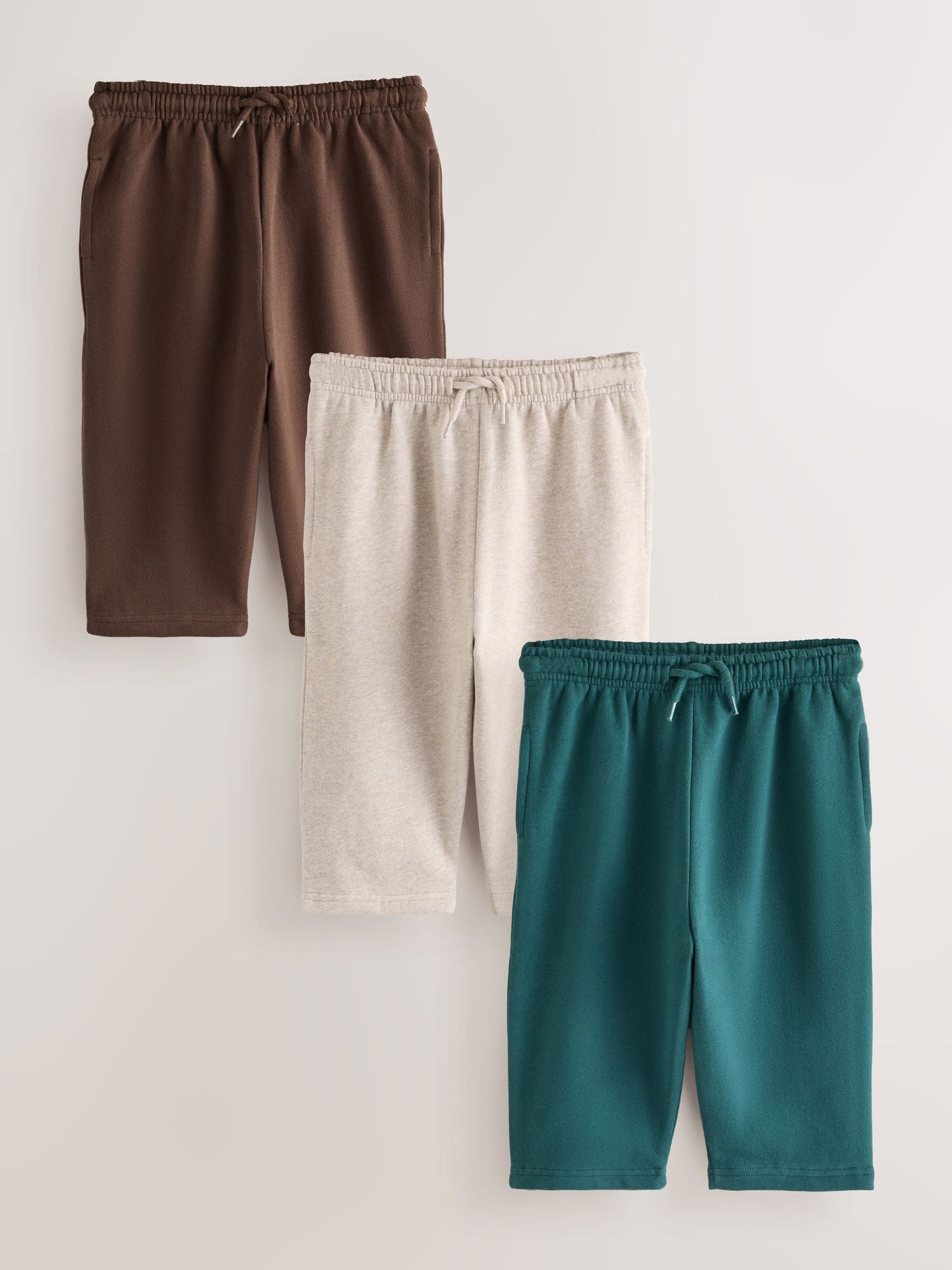 Dsiney Kidz - Brown/Cream Wide Fit Soft Touch Jersey Joggers (3mths-7yrs) image 1