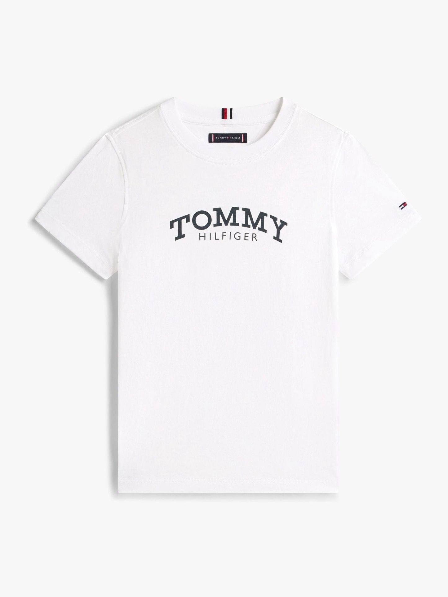 Dsiney Kidz - Tommy Hilfiger White Logo Print T-Shirt image 5