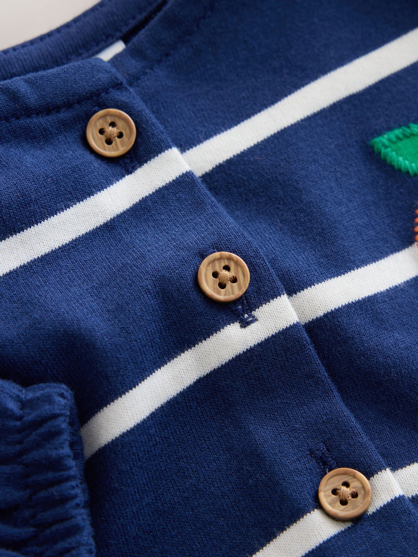 Dsiney Kidz - Navy Stripe Ladybird Long Sleeve Jersey Dress (3mths-7yrs) image 7