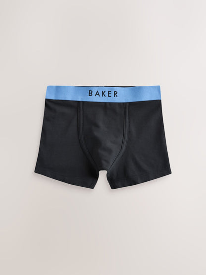 Dsiney Kidz - Baker by Ted Baker Black/Blue Boxers 5 Pack image 3