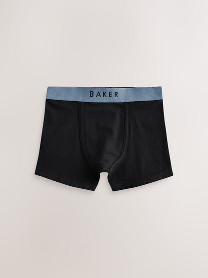 Dsiney Kidz - Baker by Ted Baker Black/Blue Boxers 5 Pack image 4