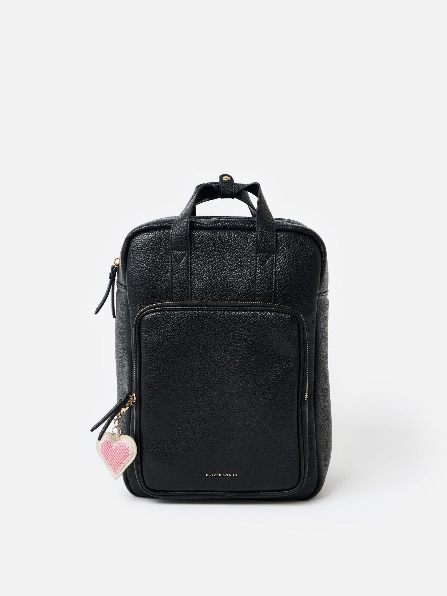 Oliver Bonas Black Mami  Laptop Backpack image 1