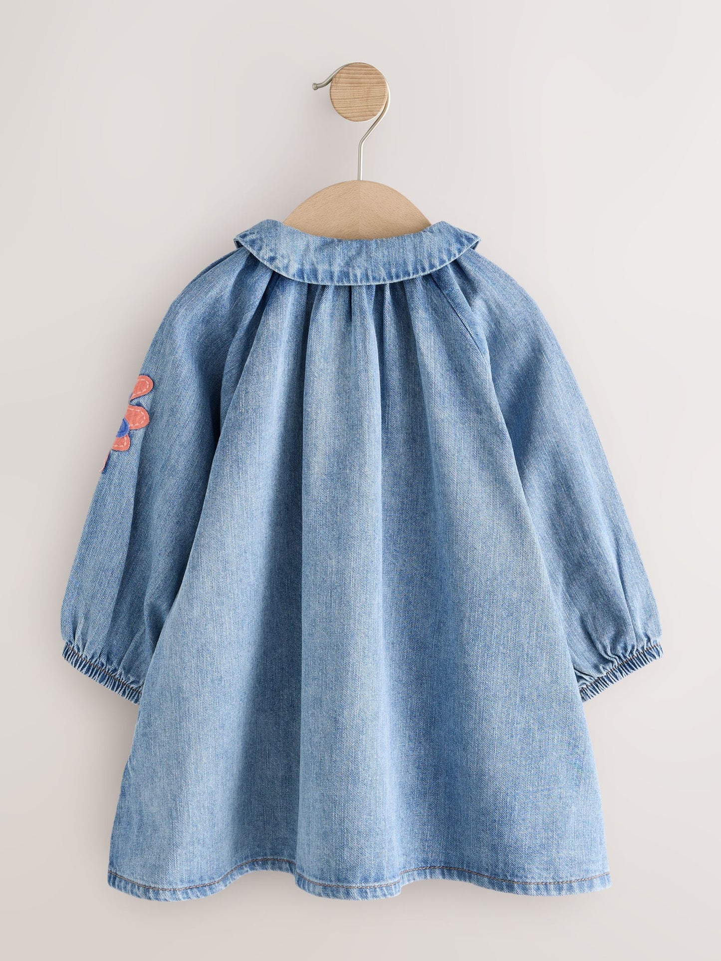 Dsiney Kidz - Blue Denim Long Sleeve Dress (3mths-8yrs) image 7