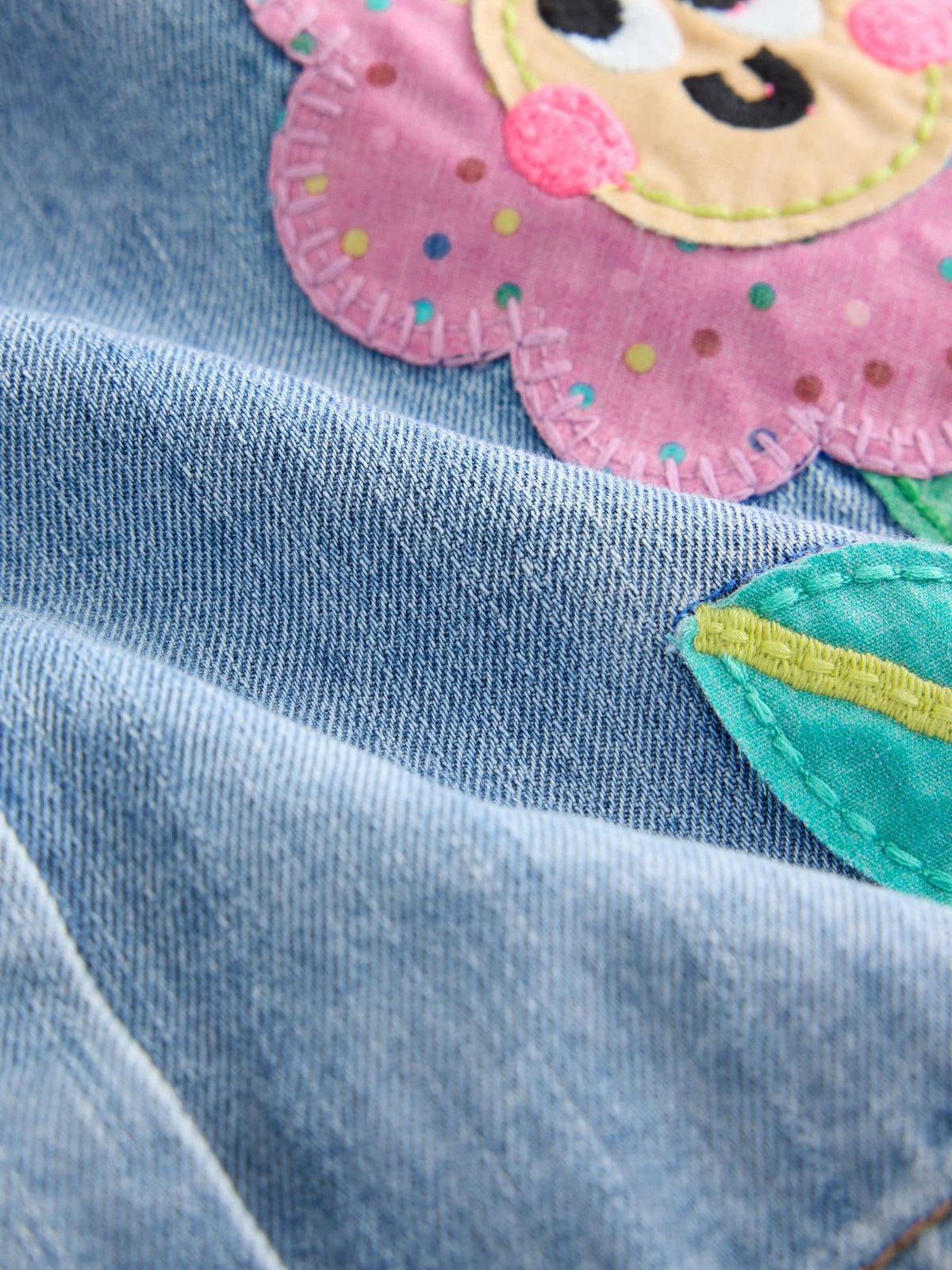 Dsiney Kidz - Blue Denim Long Sleeve Dress (3mths-8yrs) image 9