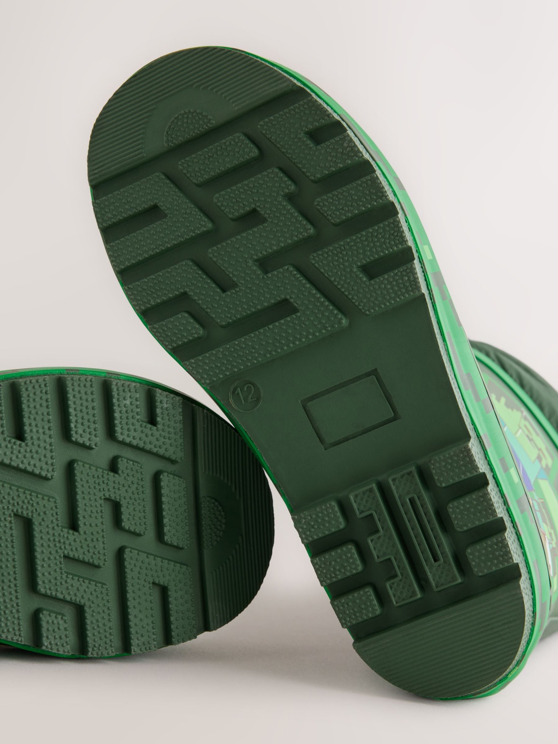 Green Minecraft Cuff Wellies image 4