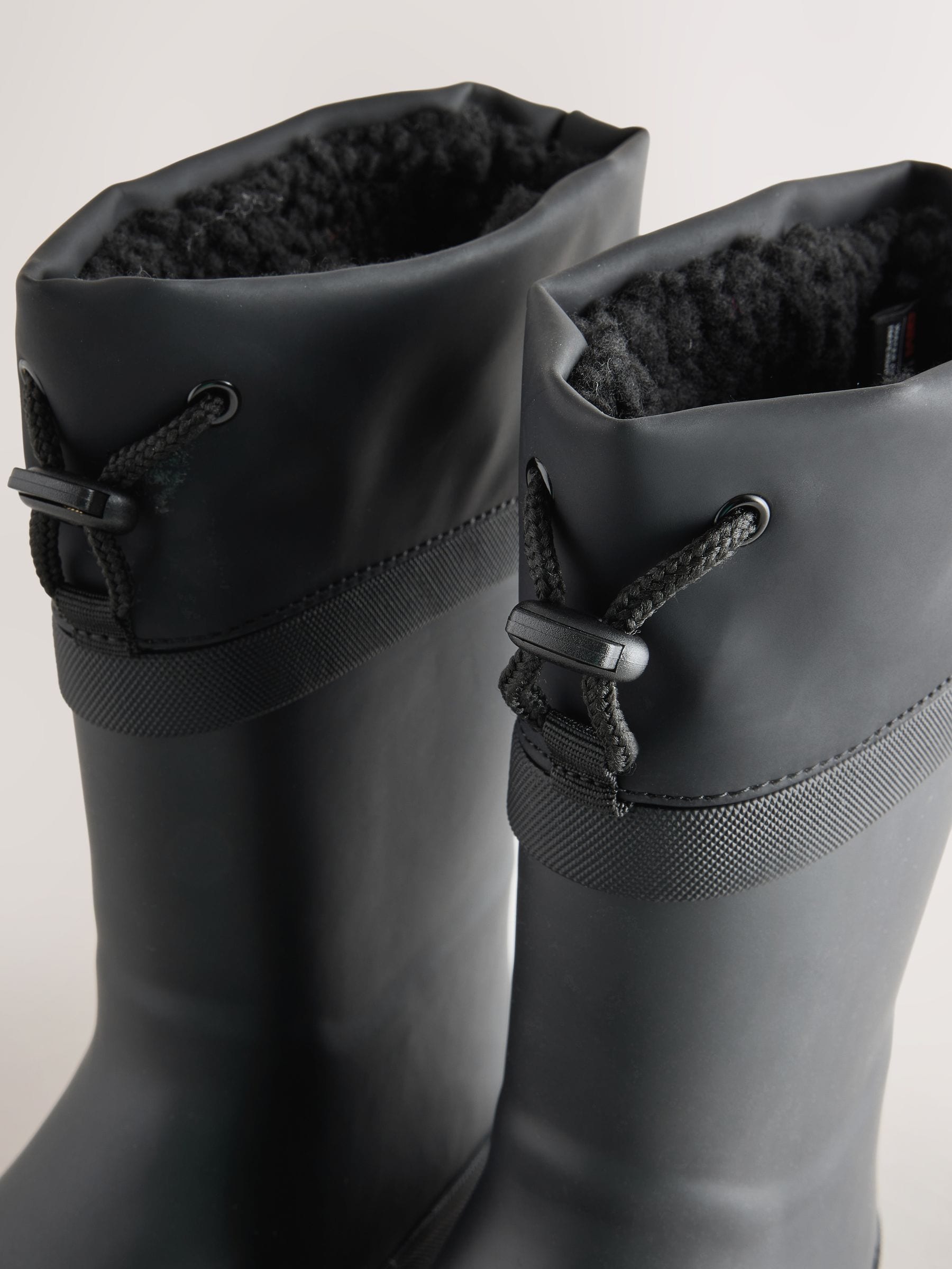 Black Adjustable Cuff Wellies image 4