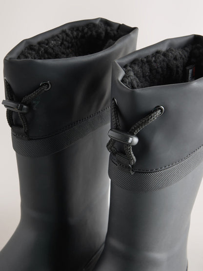 Black Adjustable Cuff Wellies image 4