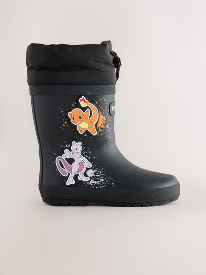 Black Pokemon Adjustable Cuff Wellies - image 2