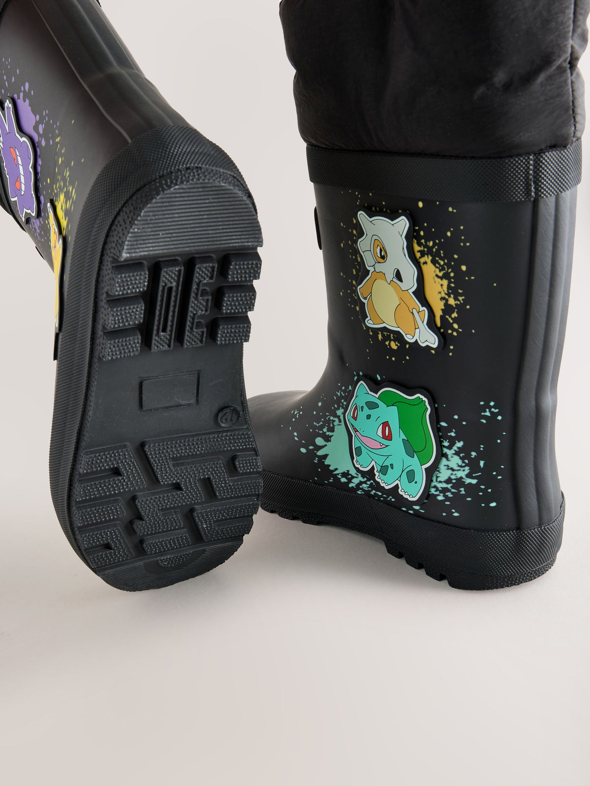 Black Pokemon Adjustable Cuff Wellies - image 3