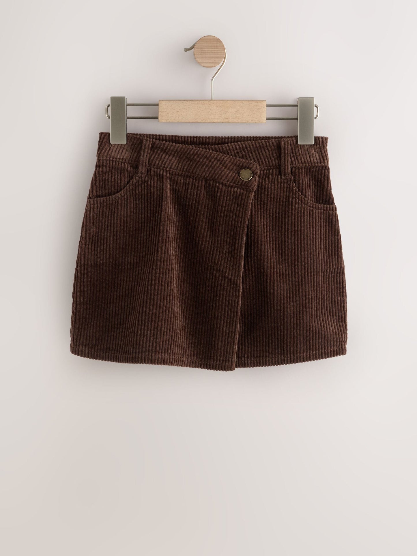 Dsiney Kidz - Chocolate Brown Cord Wrap Skort (3-16yrs) image 5