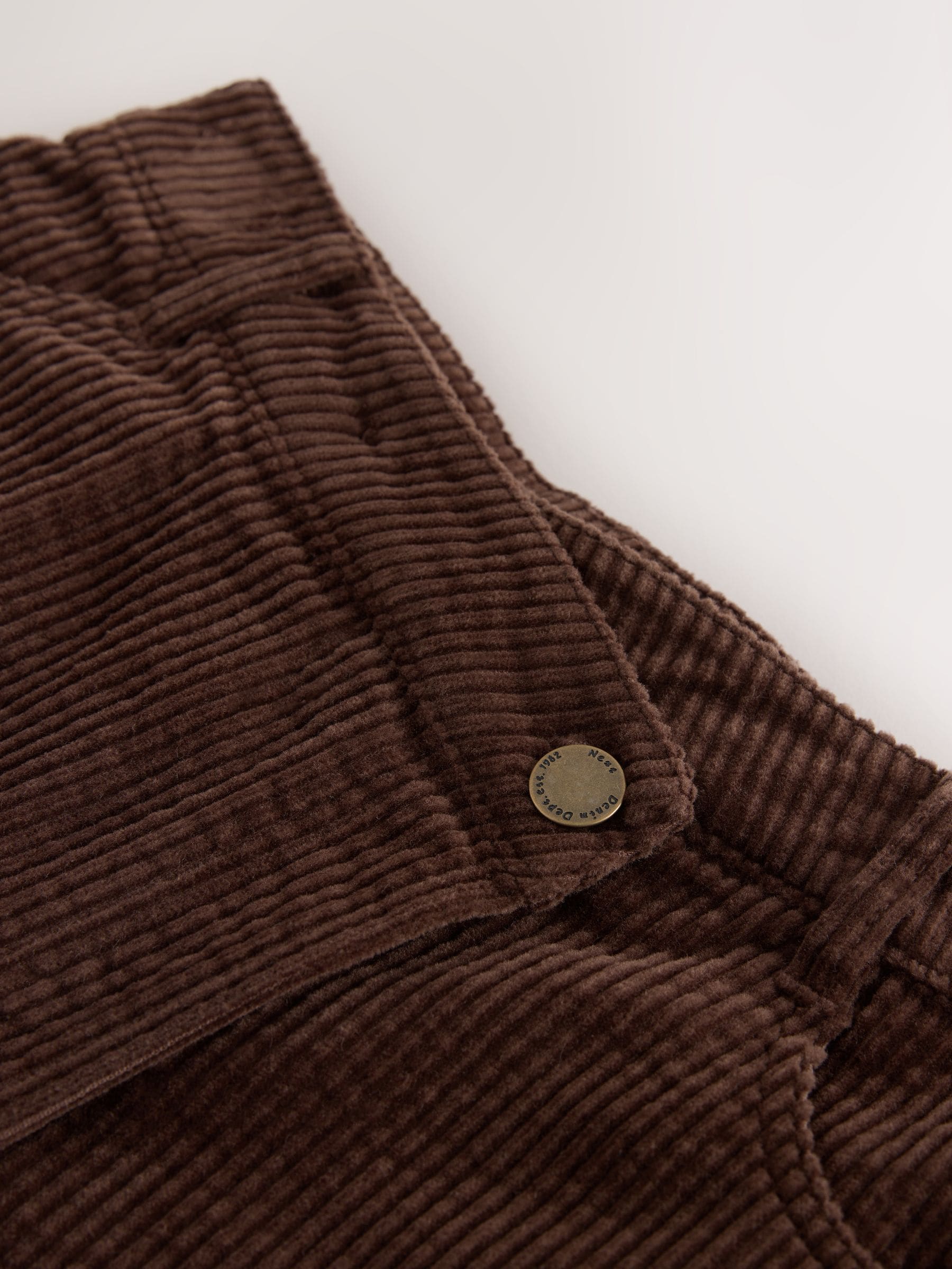 Dsiney Kidz - Chocolate Brown Cord Wrap Skort (3-16yrs) image 8