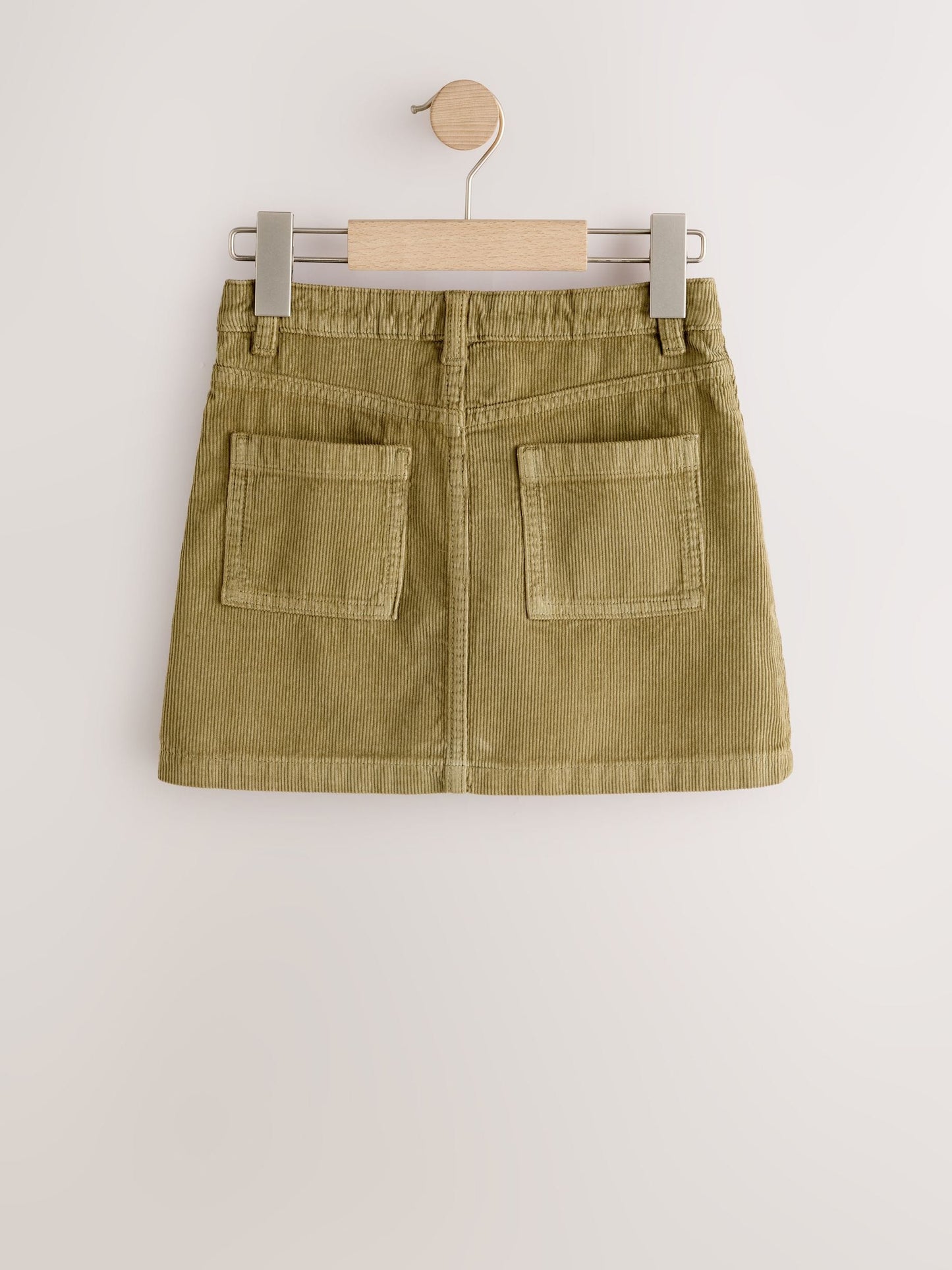 Dsiney Kidz - Khaki Green Cord Button Front Detail Skirt (3-16yrs) image 6