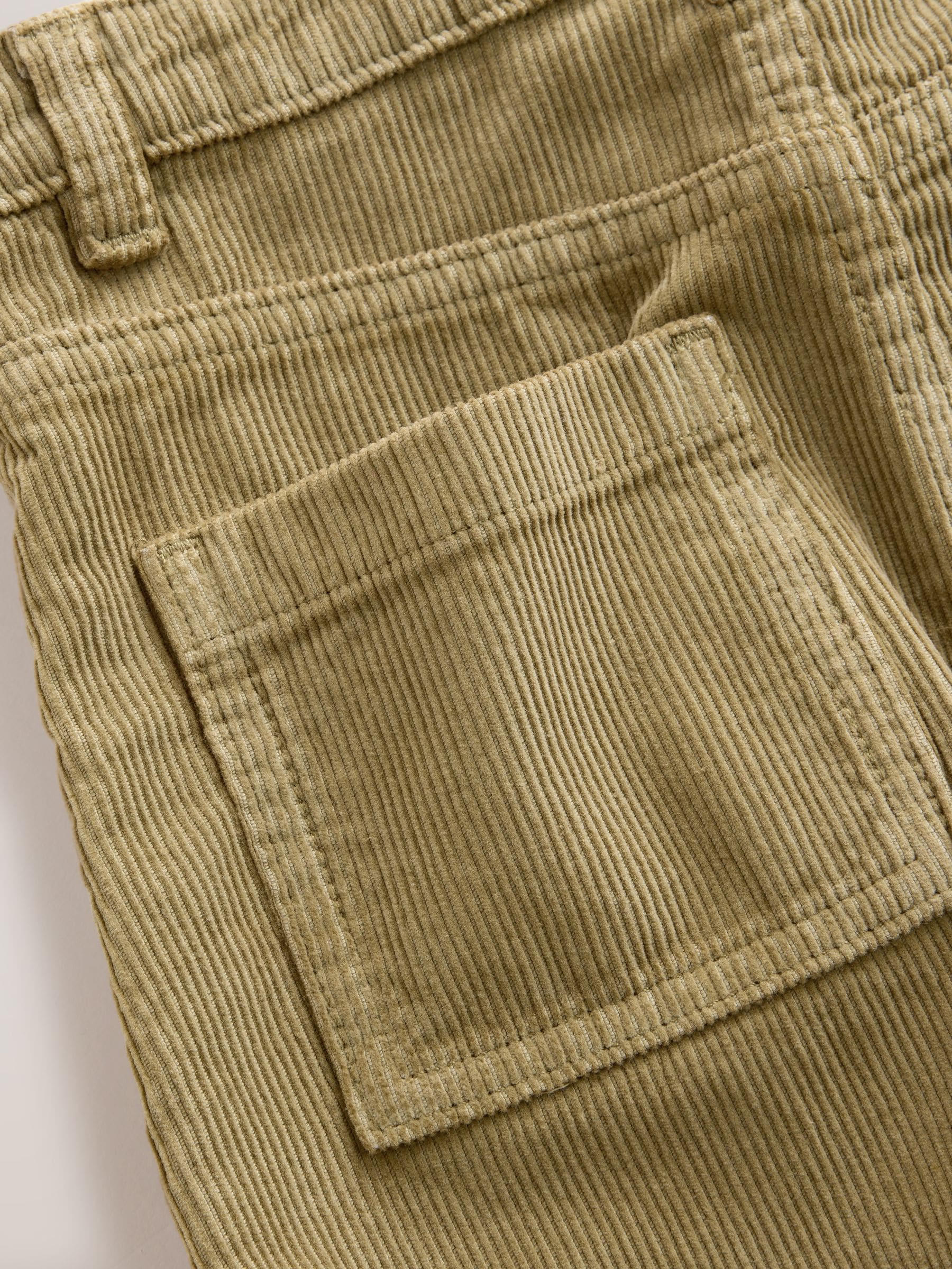Dsiney Kidz - Khaki Green Cord Button Front Detail Skirt (3-16yrs) image 8