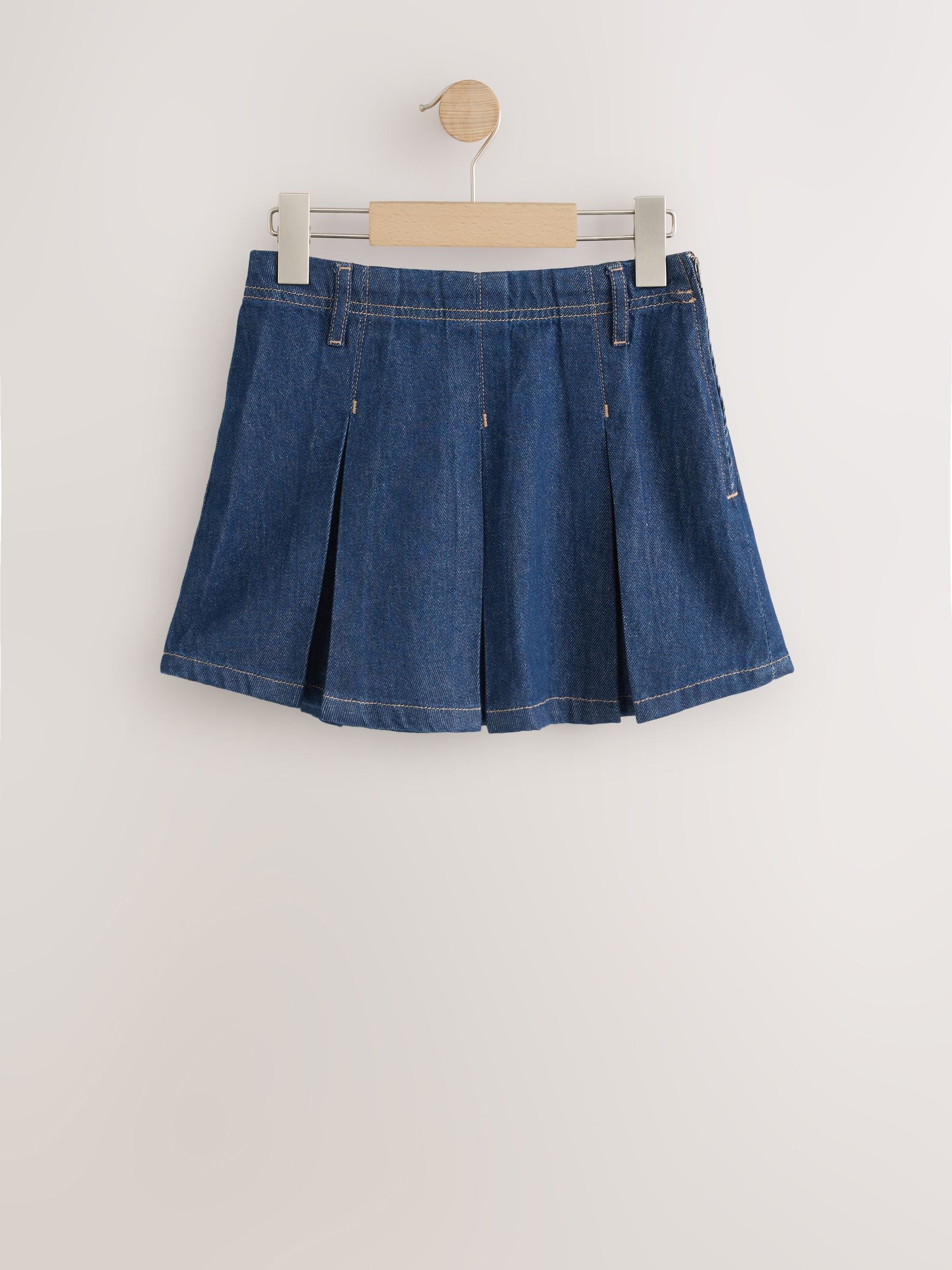 Dsiney Kidz - Dark Wash Pleated Denim Skirt (3-16yrs) image 1