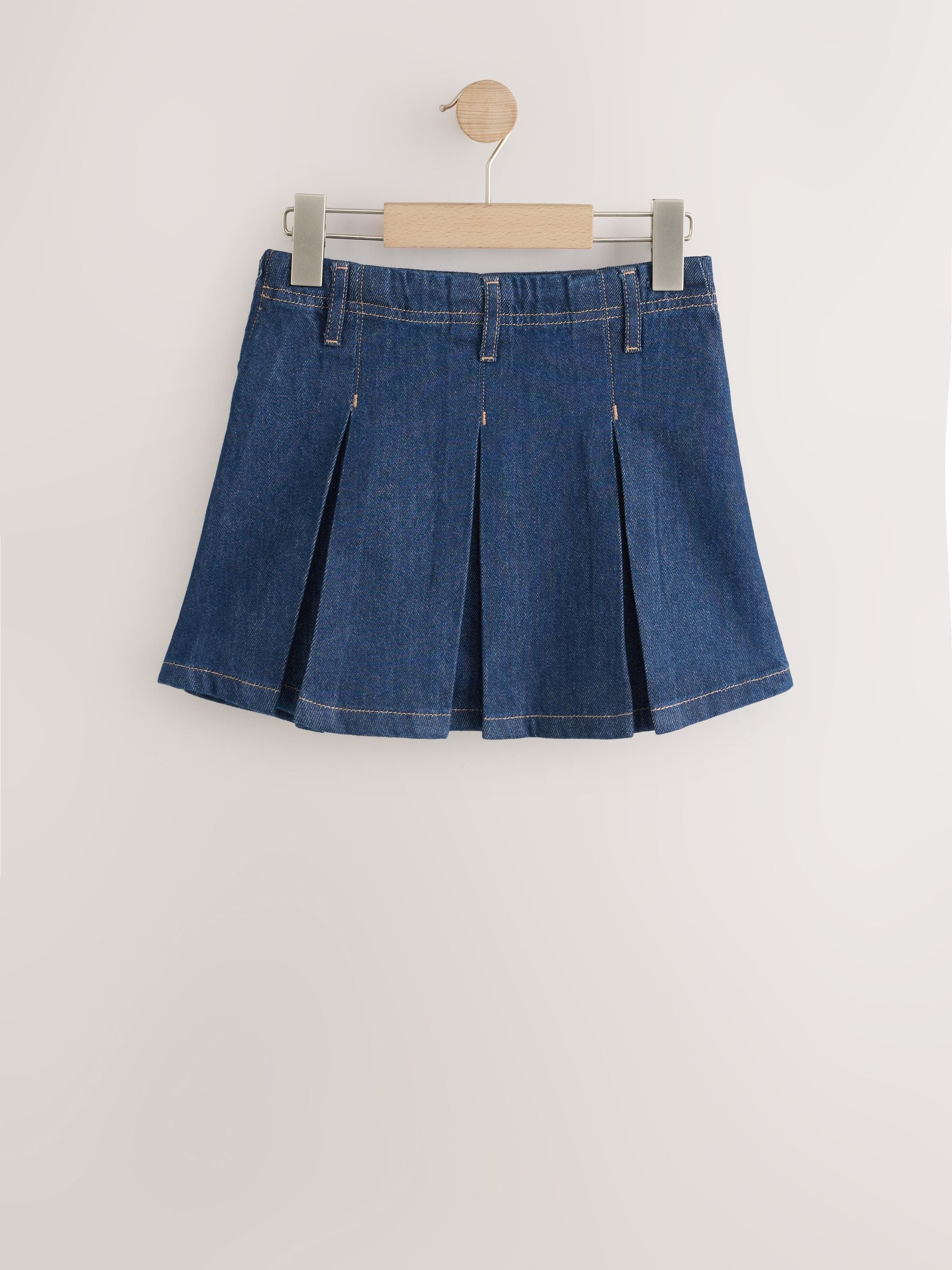 Dsiney Kidz - Dark Wash Pleated Denim Skirt (3-16yrs) image 2