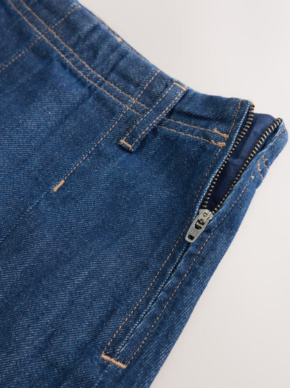 Dsiney Kidz - Dark Wash Pleated Denim Skirt (3-16yrs) image 4