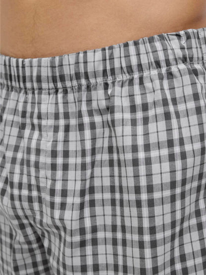 Dsiney Kidz - JACK & JONES Grey 100% Cotton Boxers 3 Pack image 2