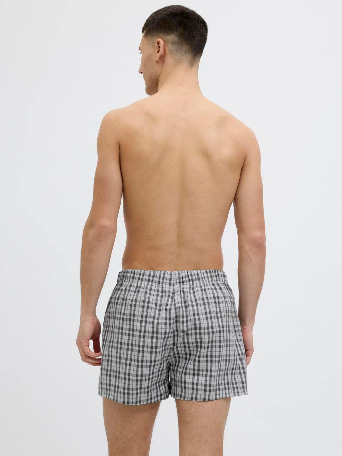 Dsiney Kidz - JACK & JONES Grey 100% Cotton Boxers 3 Pack image 3