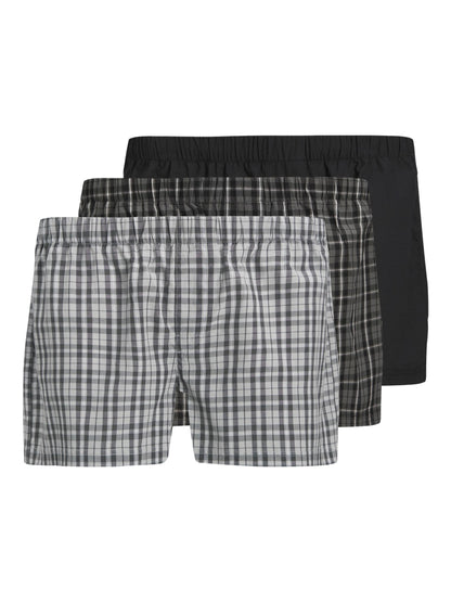 Dsiney Kidz - JACK & JONES Grey 100% Cotton Boxers 3 Pack image 5