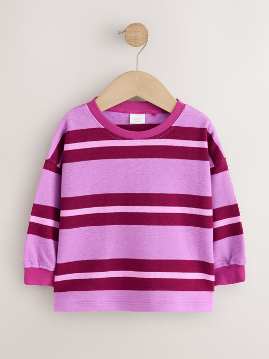 Dsiney Kidz - Purple Stripe Stripe T-Shirts 3PK (3mths-7yrs) image 2