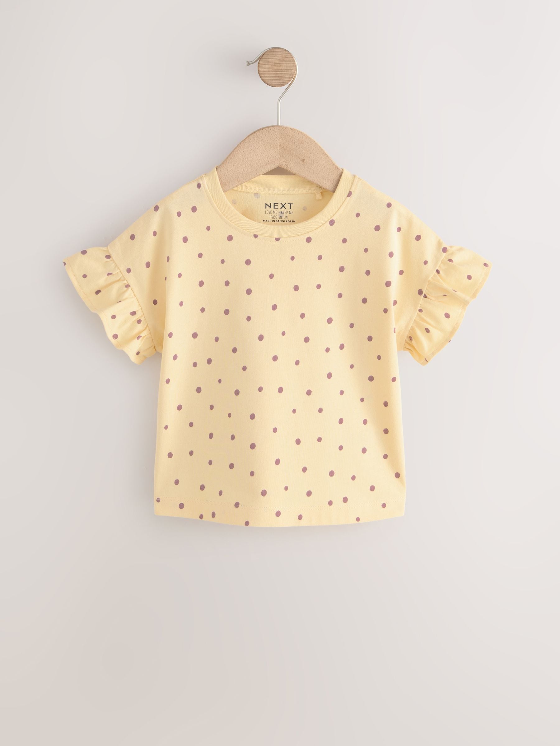 Dsiney Kidz - Neutral Pink Cat T-Shirts 4 Pack (3mths-7yrs) image 3