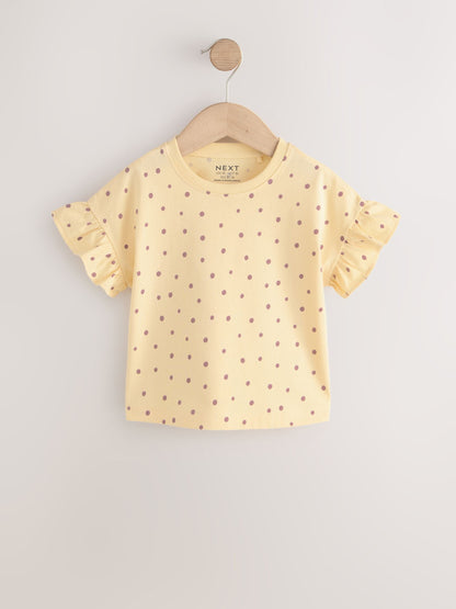 Dsiney Kidz - Neutral Pink Cat T-Shirts 4 Pack (3mths-7yrs) image 3