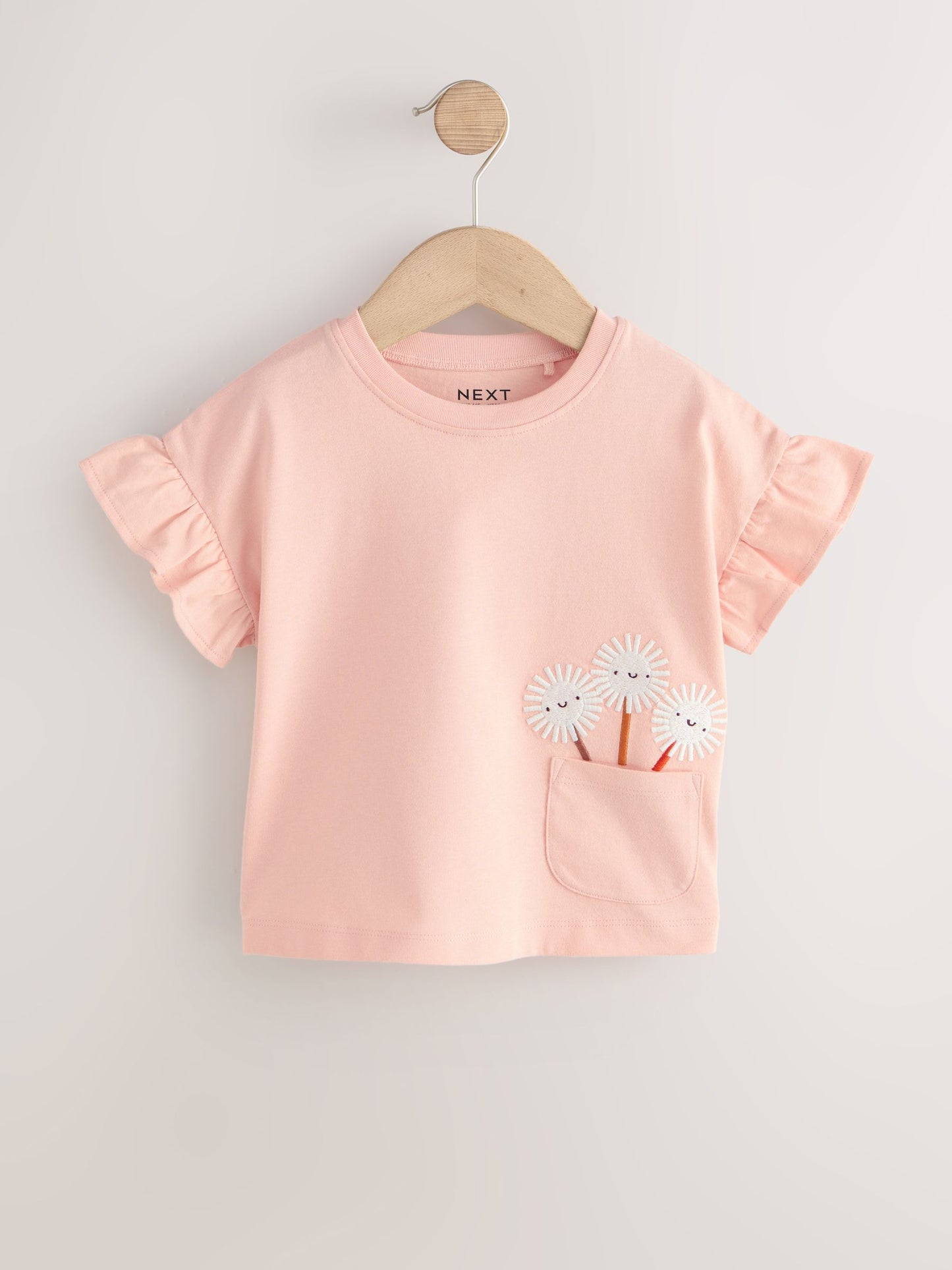 Dsiney Kidz - Neutral Pink Cat T-Shirts 4 Pack (3mths-7yrs) image 5