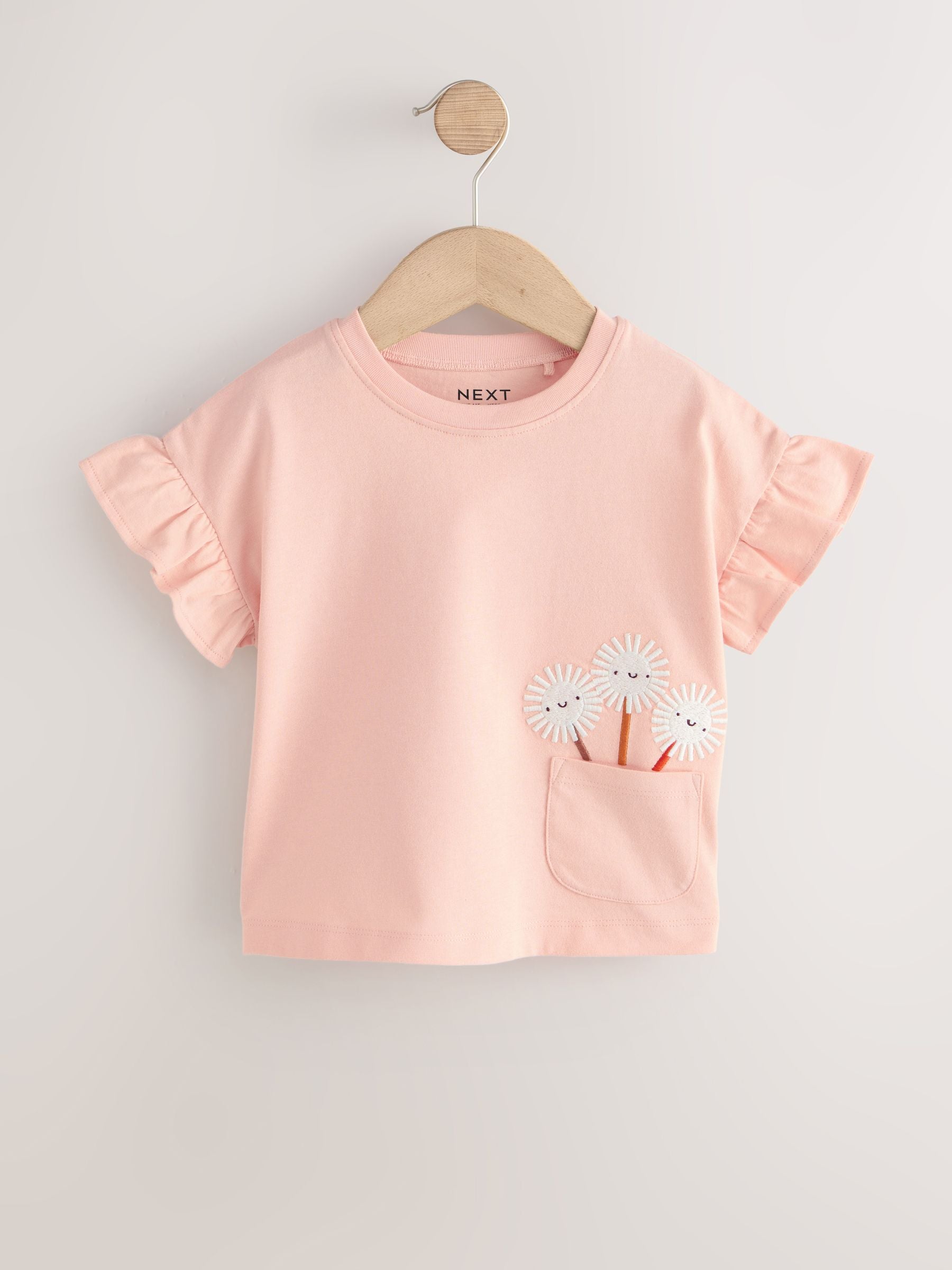 Dsiney Kidz - Neutral Pink Cat T-Shirts 4 Pack (3mths-7yrs) image 5