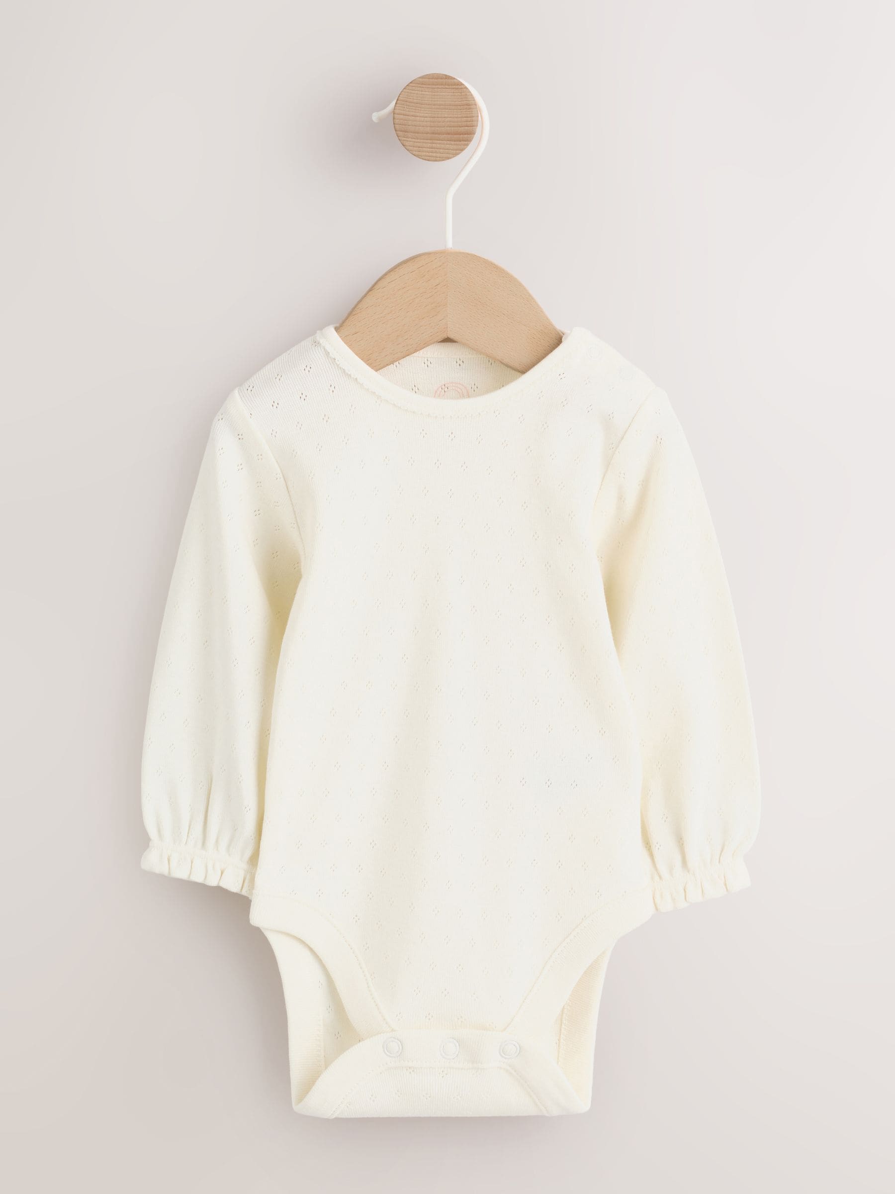 Ecru Bunny Baby Cord Dungarees And Long Sleeve Bodysuits 2 Piece Set (0mths-2yrs) image 8