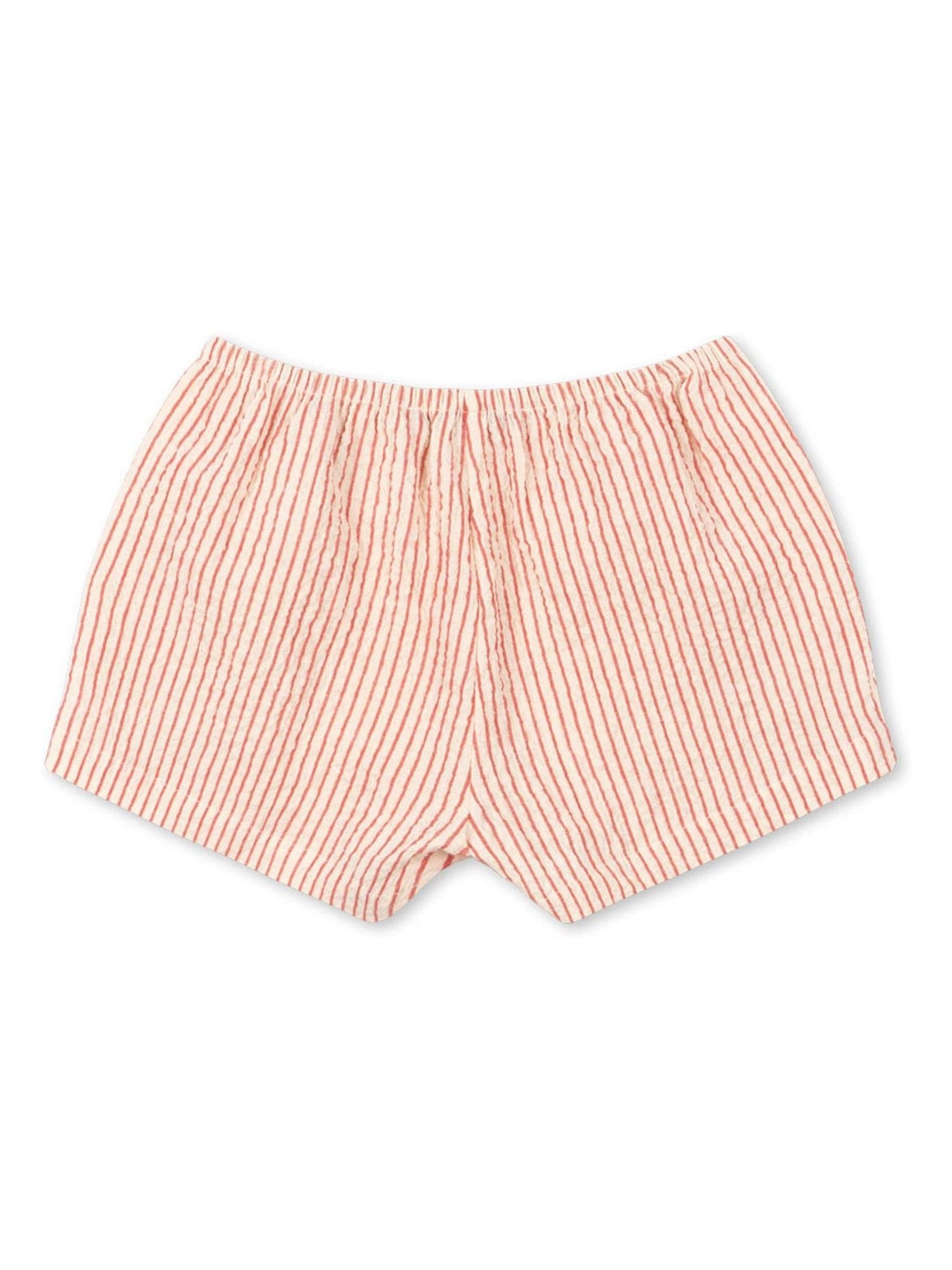 Konges Sløjd Pink Ellie Frill Cherry Embroidered Shorts image 2