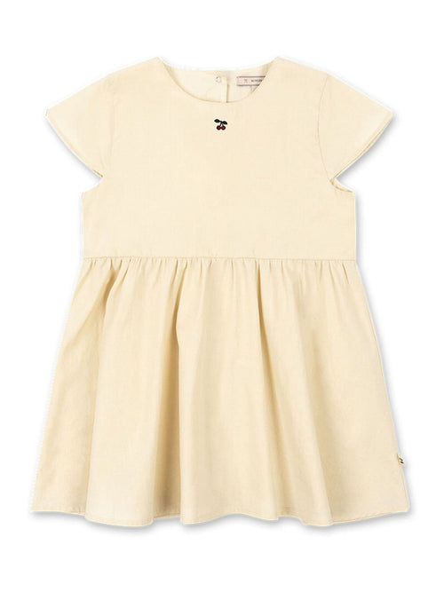 Konges Sløjd Cream Hearly Heart Cut Out Dress image 1