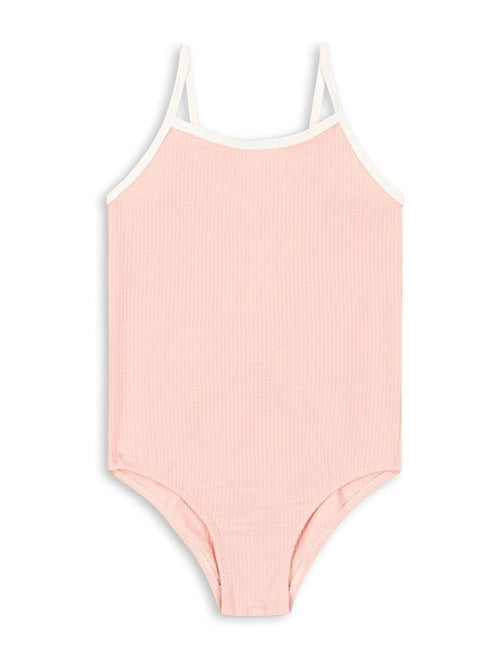 Dsiney Kidz - Konges Sløjd Pink Bowie Low Back Swimsuit With Bow Detail image 1