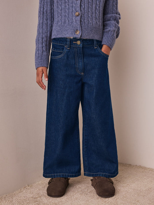 Dsiney Kidz - Rinse Wash Wide Leg Jeans (3-16yrs) image 1