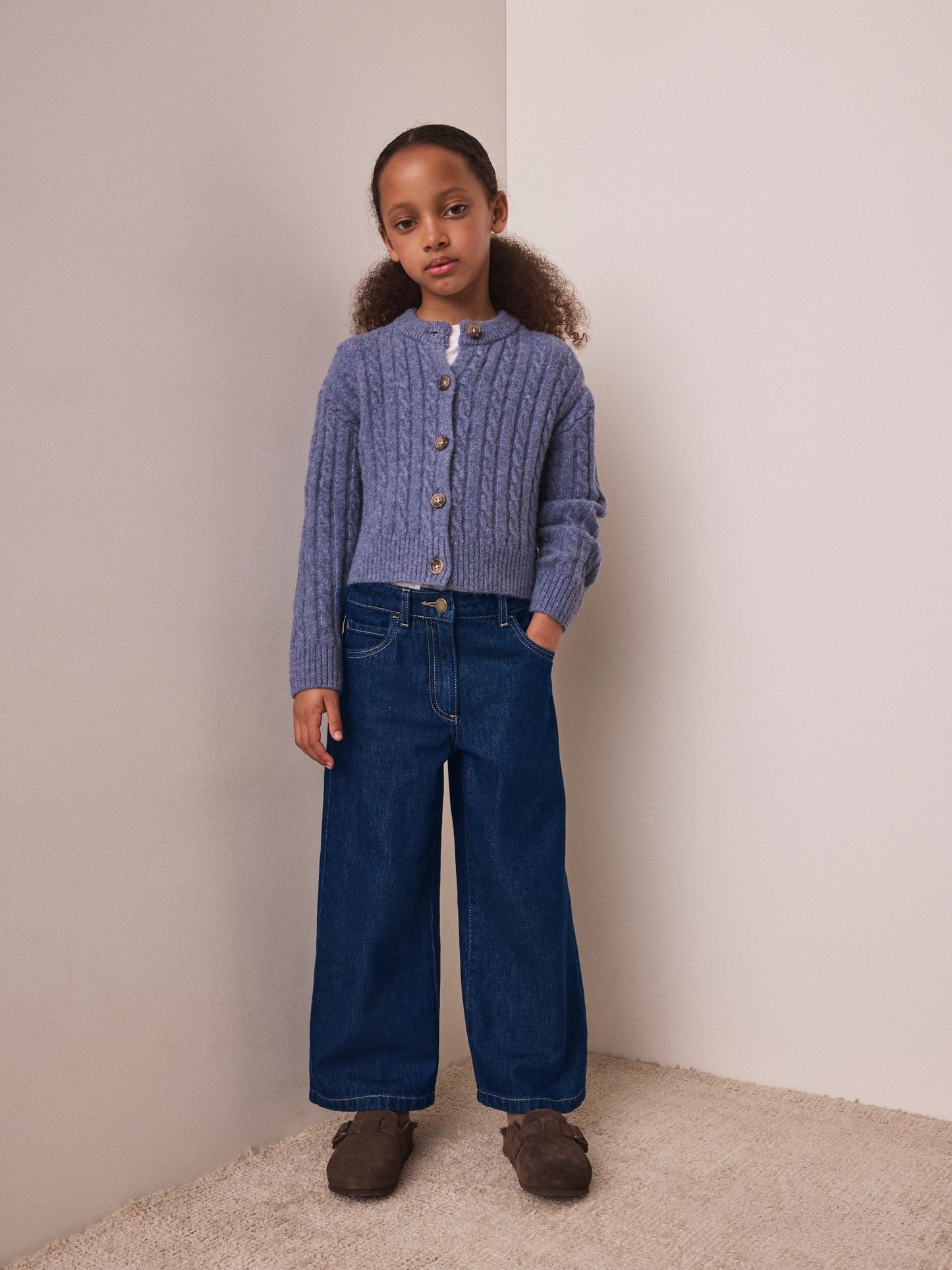 Dsiney Kidz - Rinse Wash Wide Leg Jeans (3-16yrs) image 2