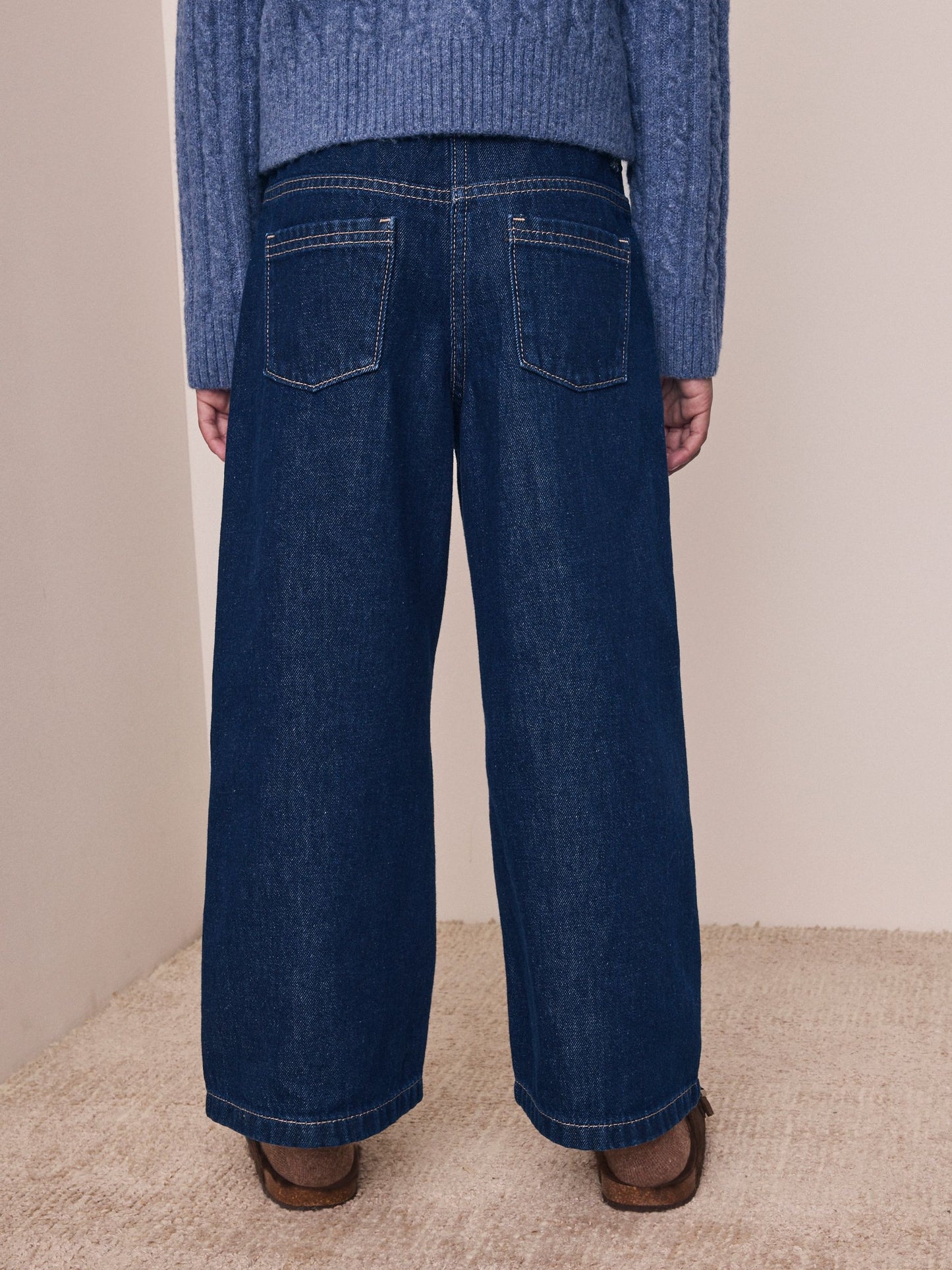 Dsiney Kidz - Rinse Wash Wide Leg Jeans (3-16yrs) image 3