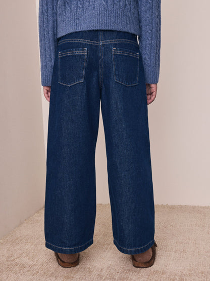 Dsiney Kidz - Rinse Wash Wide Leg Jeans (3-16yrs) image 3