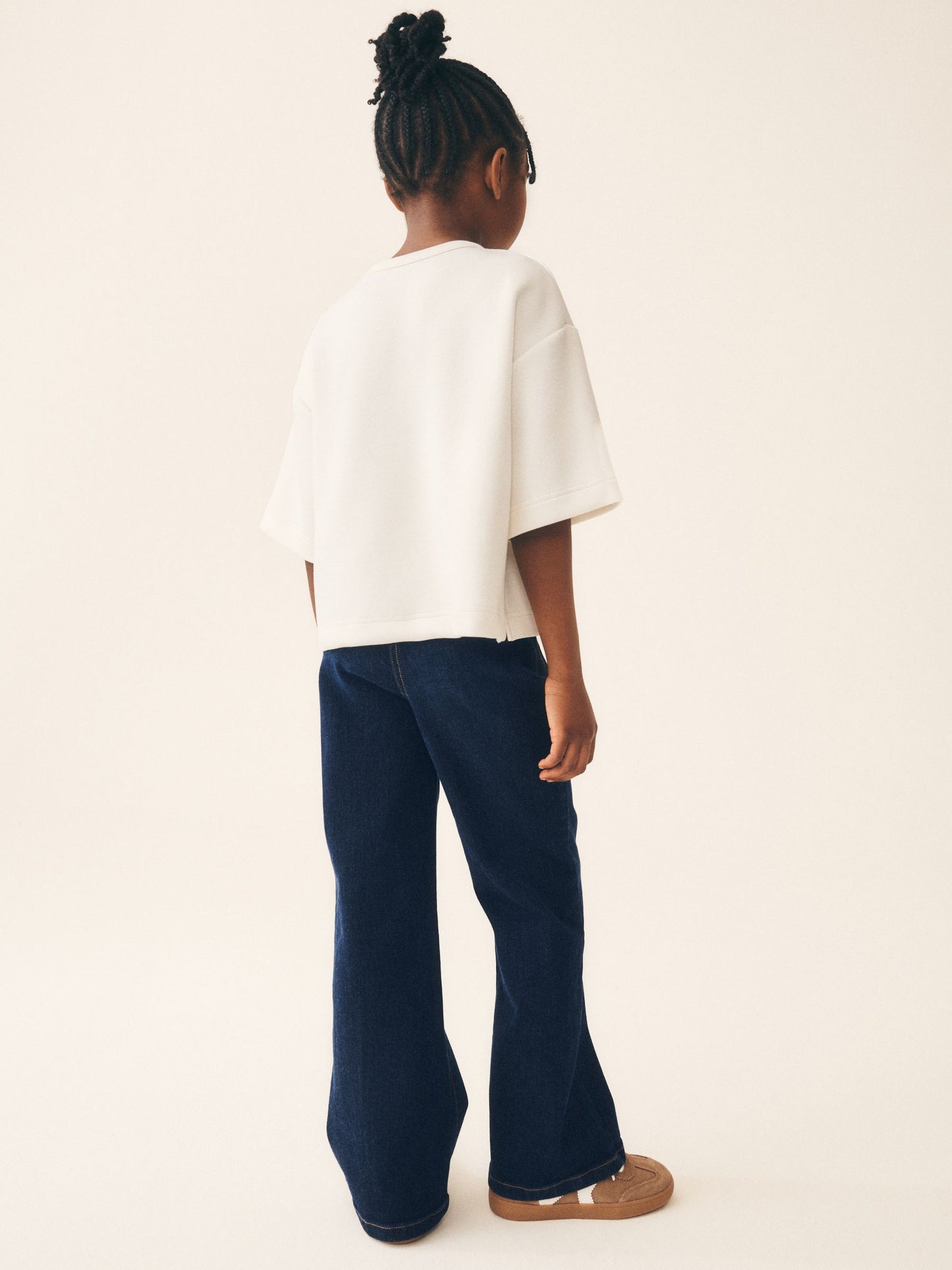 Dsiney Kidz - Blue Rinse Wash Denim Flared Trousers (3-16yrs) image 4