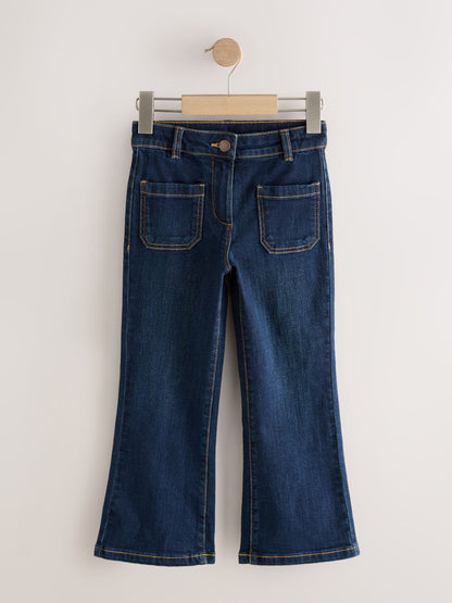Dsiney Kidz - Blue Rinse Wash Denim Flared Trousers (3-16yrs) image 6
