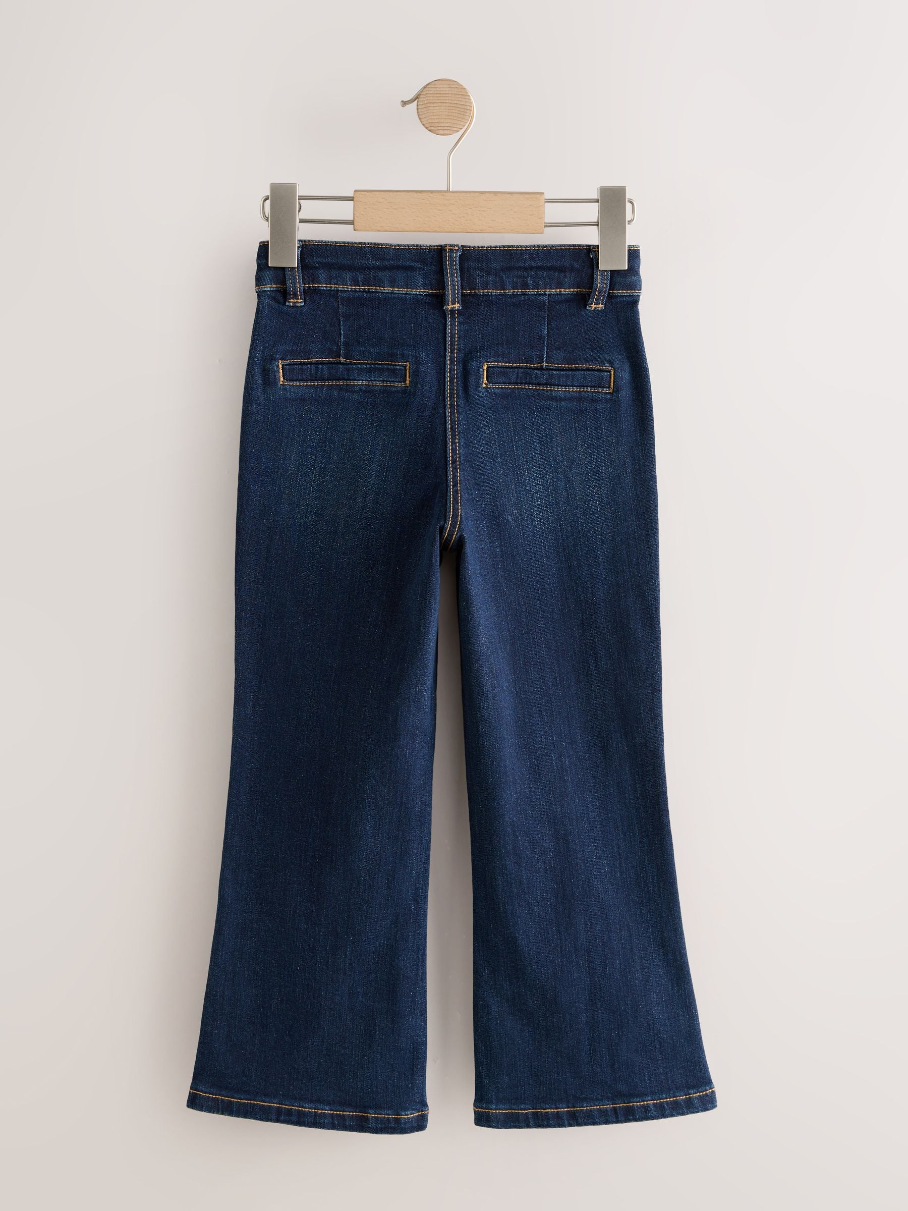 Dsiney Kidz - Blue Rinse Wash Denim Flared Trousers (3-16yrs) image 7