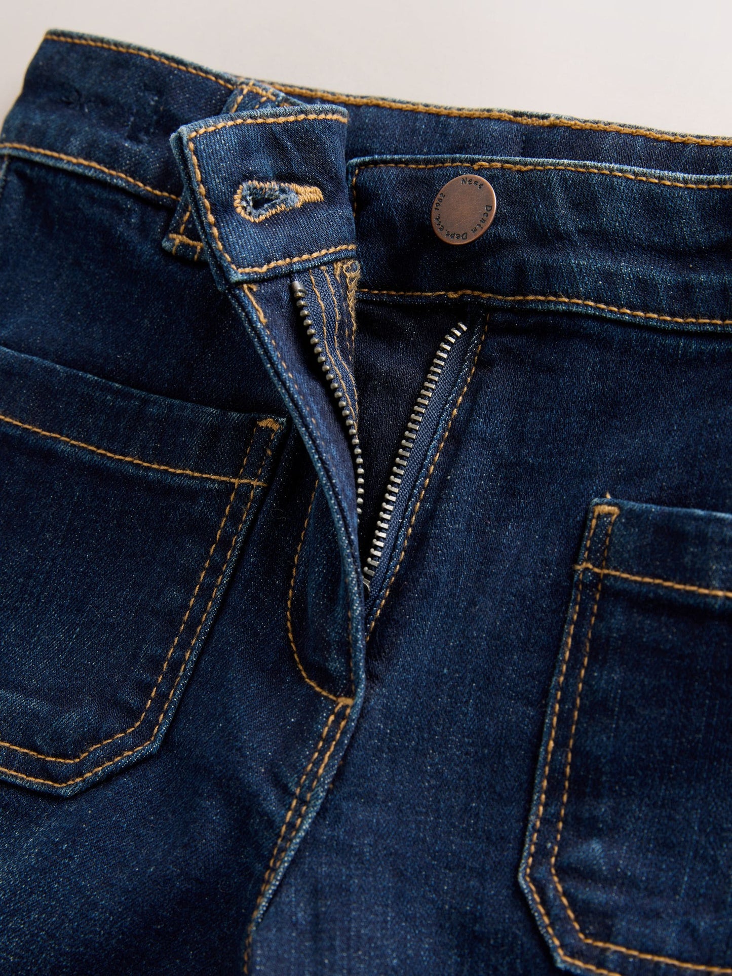 Dsiney Kidz - Blue Rinse Wash Denim Flared Trousers (3-16yrs) image 8
