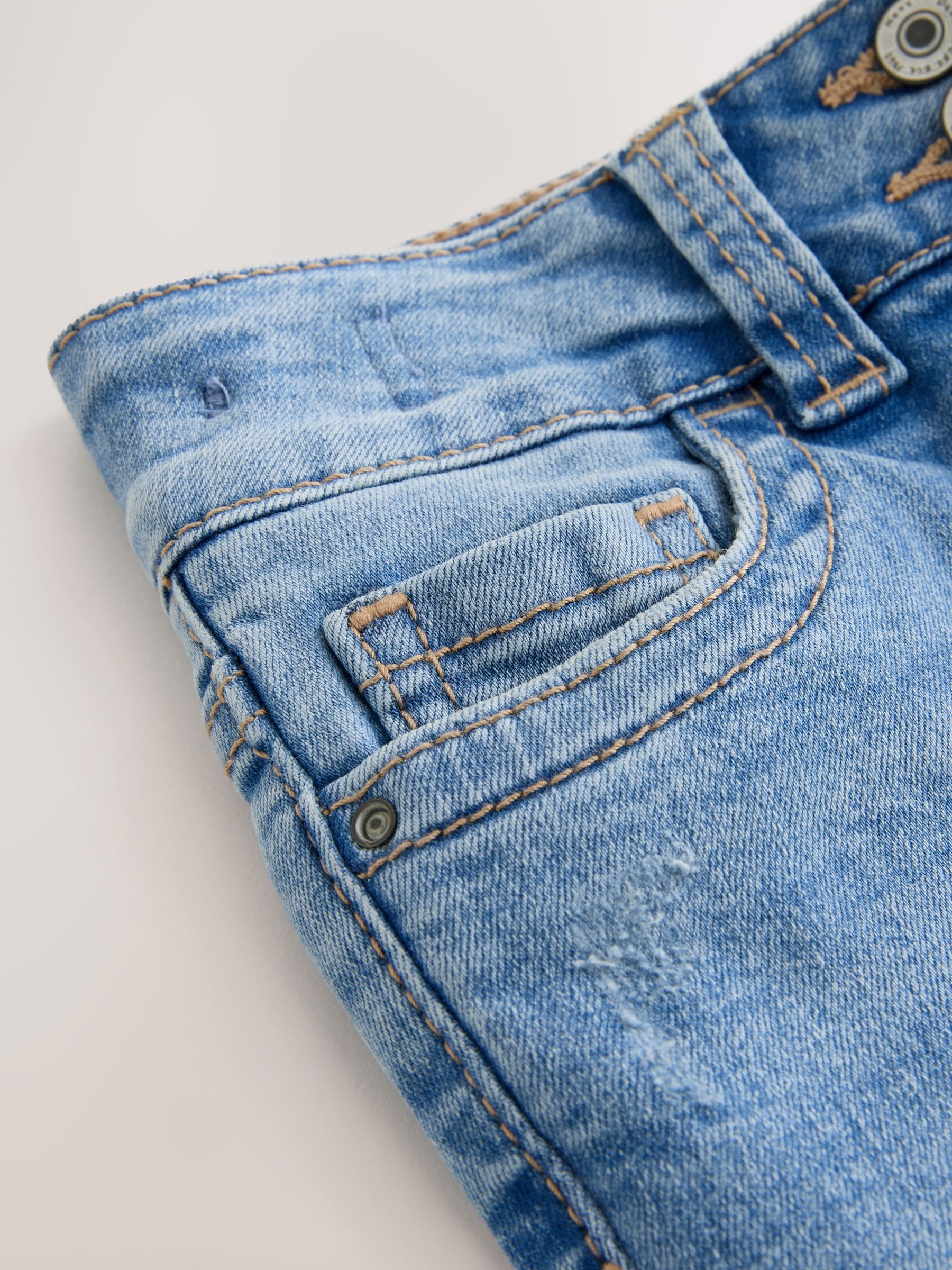 Dsiney Kidz - Mid Blue Denim Low Rise Flared Jeans (3-16yrs) image 4