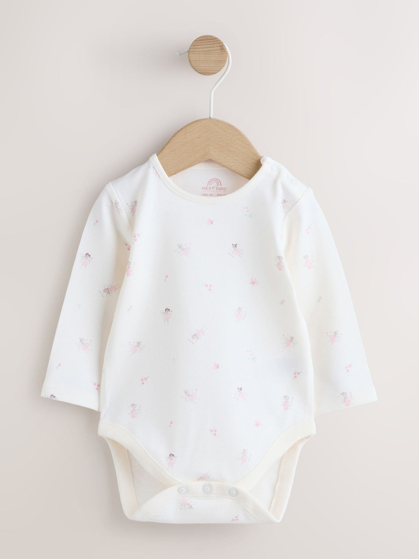Pink Cord Baby Bodysuit And Pinafore Set 2 Piece (0mths-2yrs) image 3