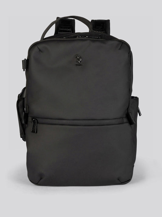 U.S. Polo Assn. Black Arrowhead Backpack image 1