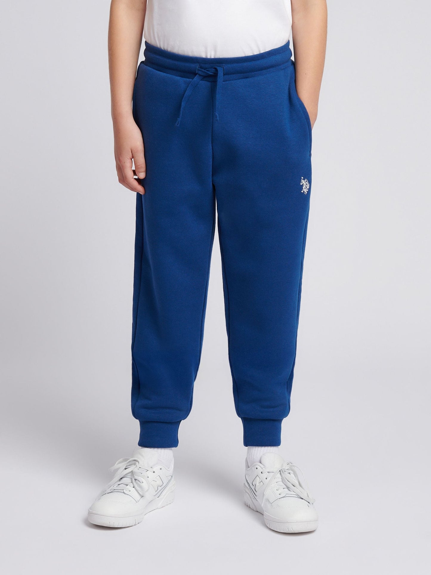 Dsiney Kidz - U.S. Polo Assn Blue Script Graphic Hoodie & Joggers Set image 4