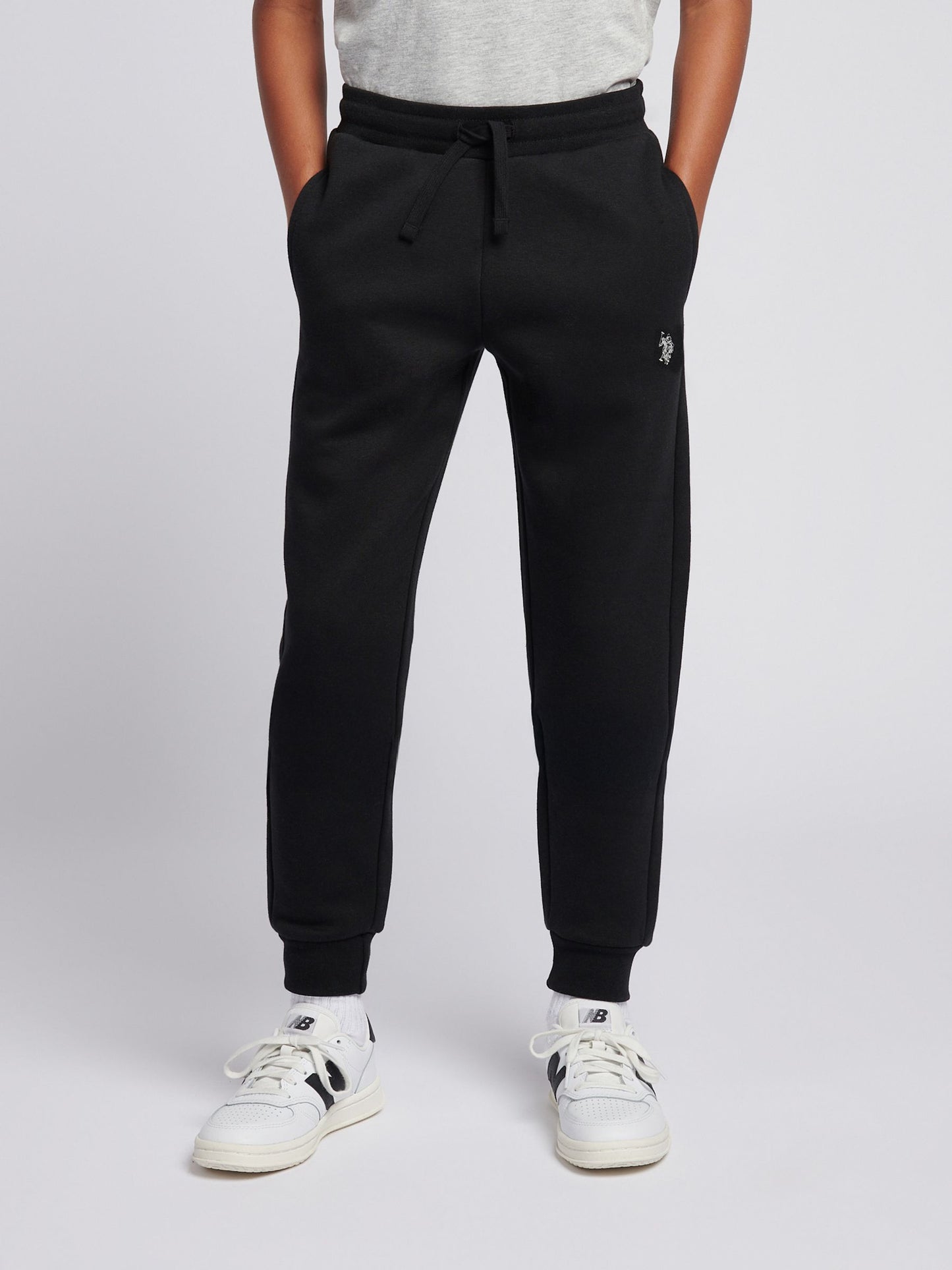 Dsiney Kidz - U.S. Polo Assn Black Circle Graphic Hoodie & Joggers Set image 6