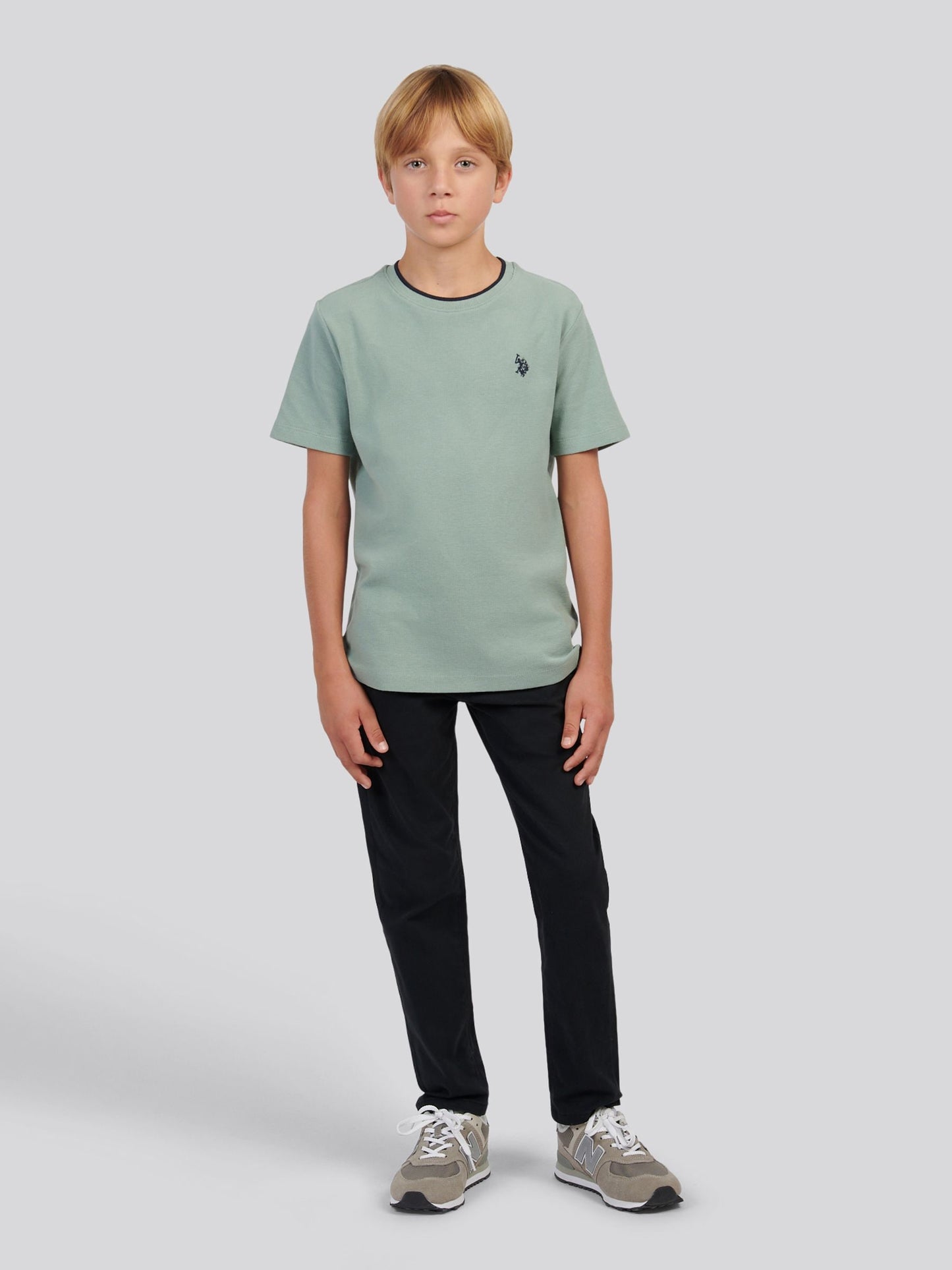U.S. Polo Assn Black Classic Trousers image 3