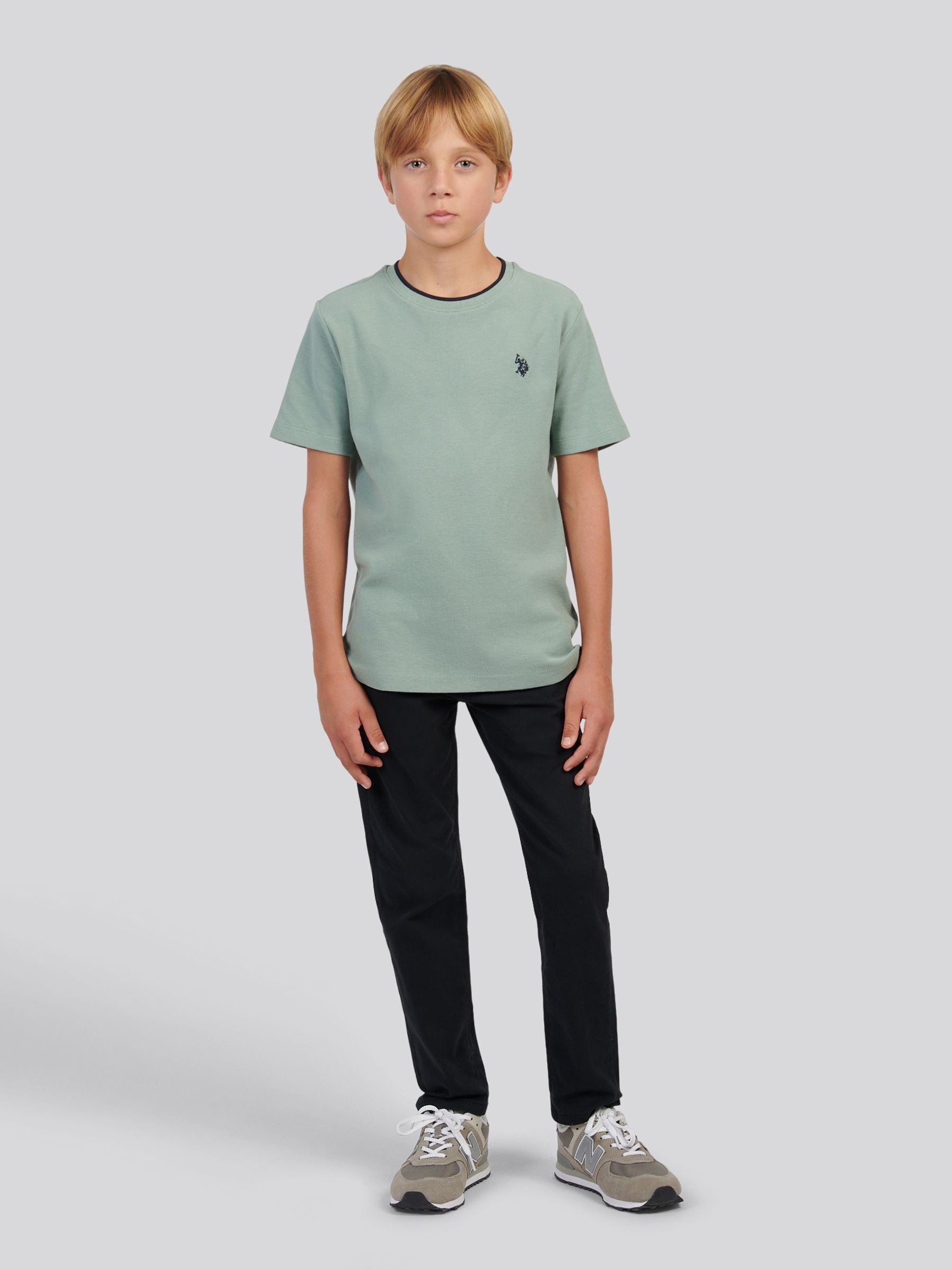 U.S. Polo Assn Black Classic Trousers image 3