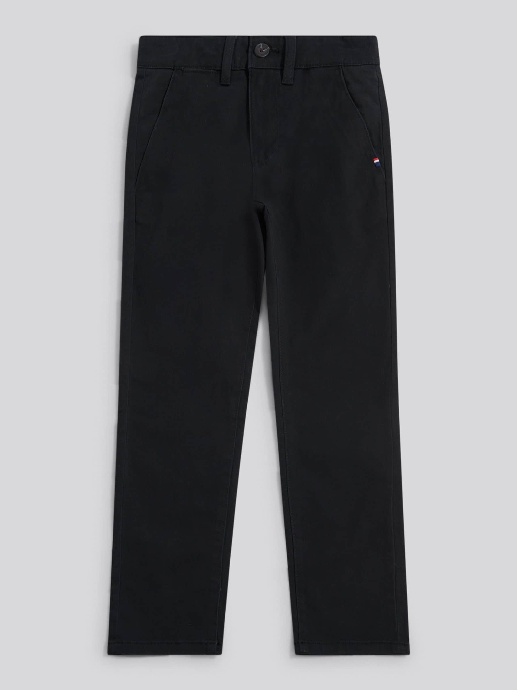 U.S. Polo Assn Black Classic Trousers image 6
